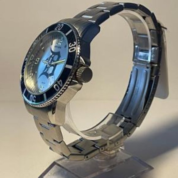 Detroit Tigers MLB Team Logo Stainless-Steel Silver Men's Watch by SPARO NEW - Picture 3 of 9